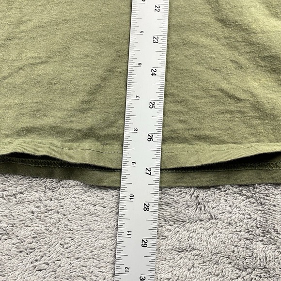 Harley Davidson Motorcycles Steel City T Shirt Adult 2XL Olive Green Sleeveless - Picture 6 of 14